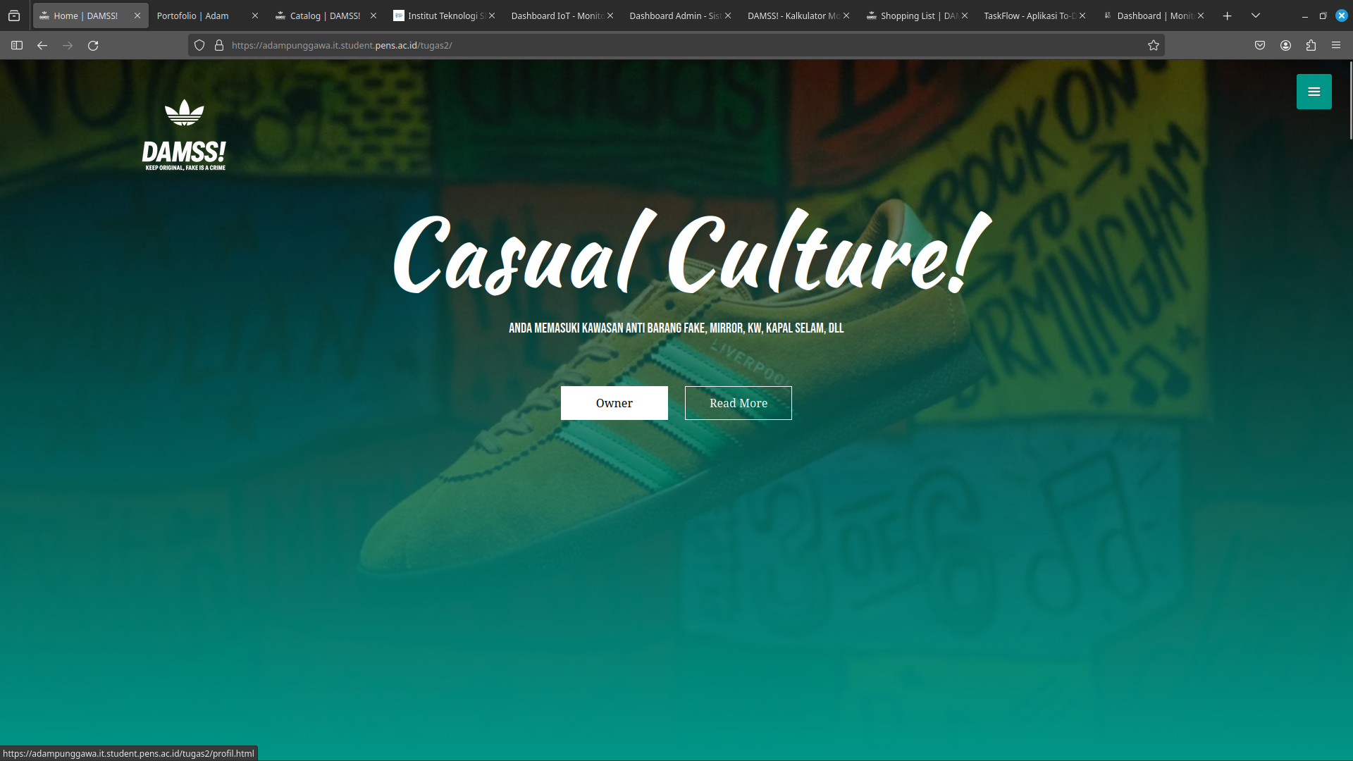 Company Profile Website