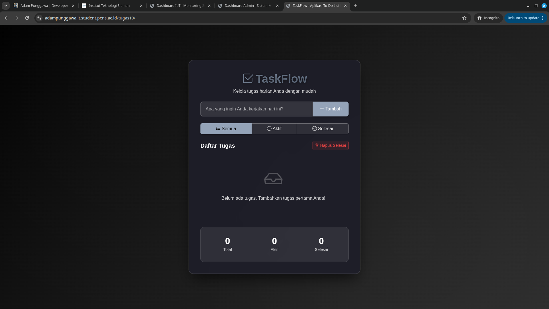 TaskFlow Website